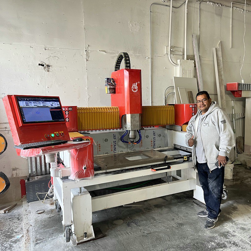 Гранитті раковинаны кесуге арналған машина