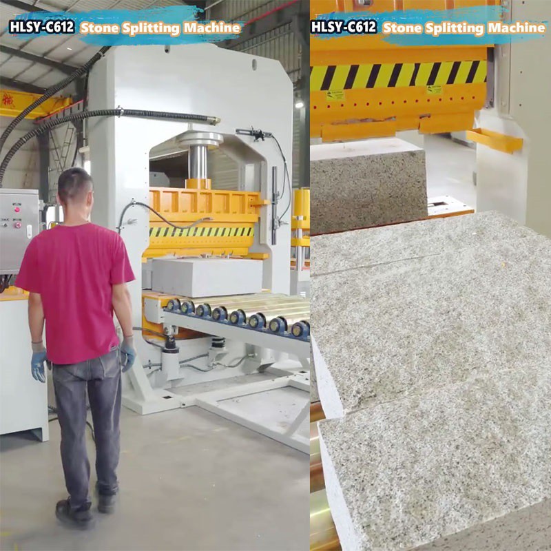 Конвейері бар тас бөлгіш